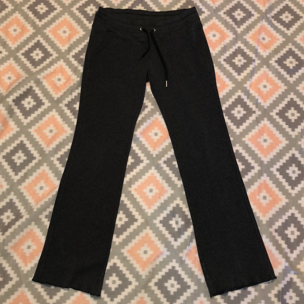 Calvin Klein Performance Gray Drawstring Pants Szs - image 1